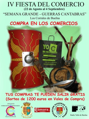 Radio Valle de Buelna con la Fiesta del Comercio