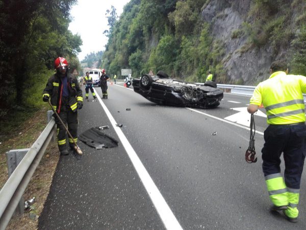 Fotografía del 112 del accidente