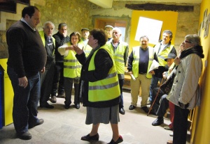 Afectados por la Ley de Montes con el alcalde de Cartes