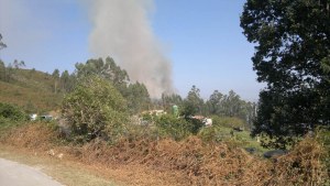 Fuego en Lobao