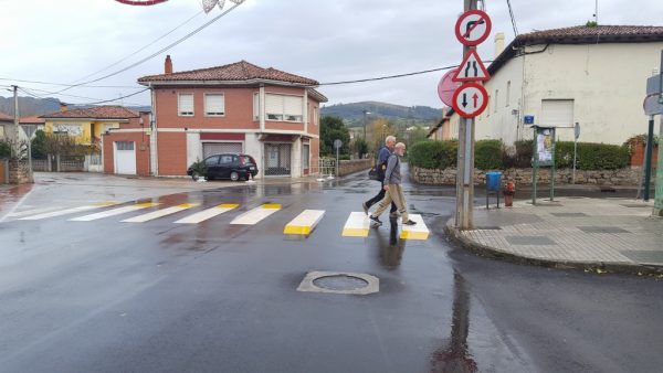 Según el Ayuntamiento aumentan la seguridad de los peatones al reducir la velocidad de los conductores