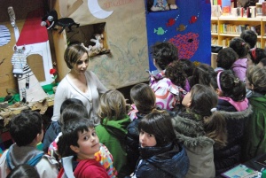 Visitas semanales a la biblioteca de Los Corrales