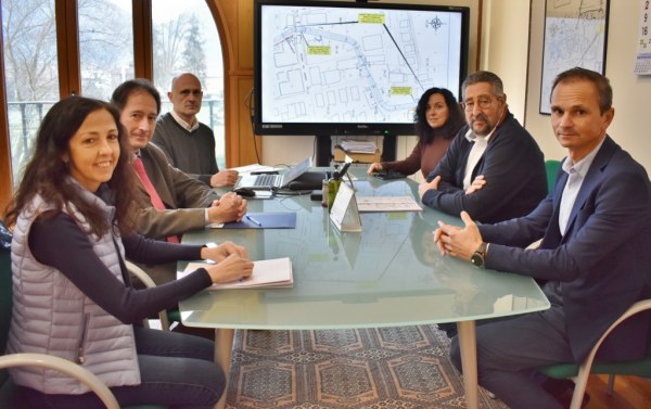 Reunión en el despacho de Alcaldía