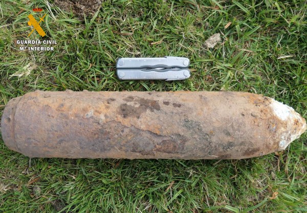 Bomba encontrada.