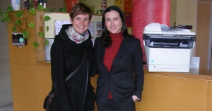 Noelia Ruis y Zuriñe Caranca