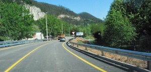 Corte de la CA-170 entre Barros y Mata