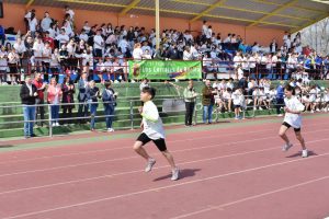 Rienda en la Olimpiada Escolar de Los Corrales