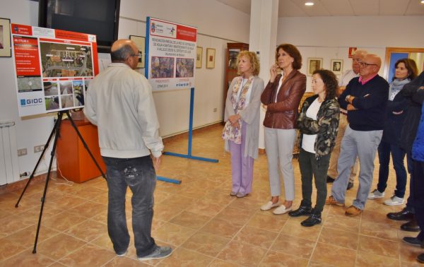 La vicepresidenta ha inaugurado la mejora del saneamiento en el barrio de Arca y la renovación parcial de la distribución en Santián y el abastecimiento en Vallejo
