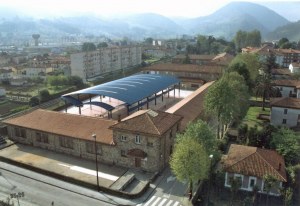 Vista del bloque B de La Salle