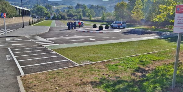Apertura del nuevo aparcamiento del Estadio Municipal de Deportes