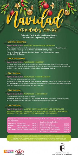 Llegada de los Reyes Magos al municipio de Los Corrales de Buelna