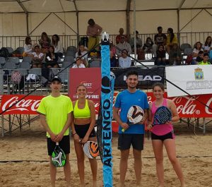 izq a dcha; D.Ortiz, C.Castañeda, M.Díez y M.Ortiz