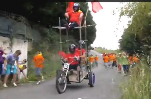 San Juan 2014. Descenso de La Contrina para peñas