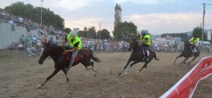 Uno de los momentos de la carrera