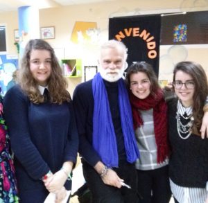 Gonzalo Moure en La Radio Con Clase y el IES Estelas