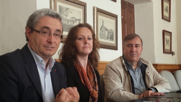 Manuel Estrada, Mercedes Toribio y José Antonio del Barrio