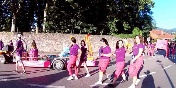 San Juan 2018. Desfile de peñas