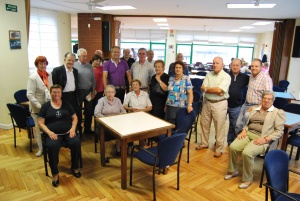 Manuel Muñiz se desplazó a Los Corrales