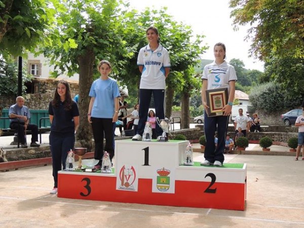 Podium final del escolar