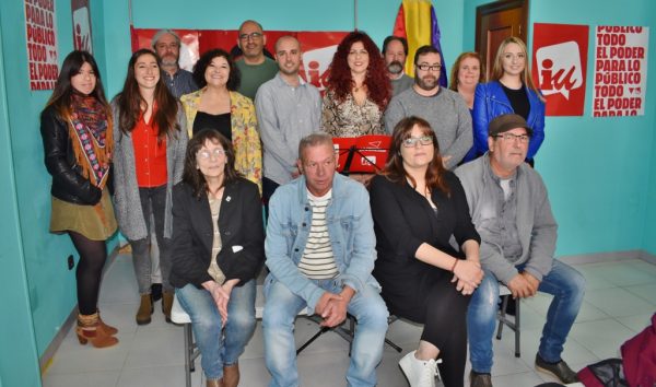 Candidatura de IU en Los Corrales encabezada por Elsa Salas