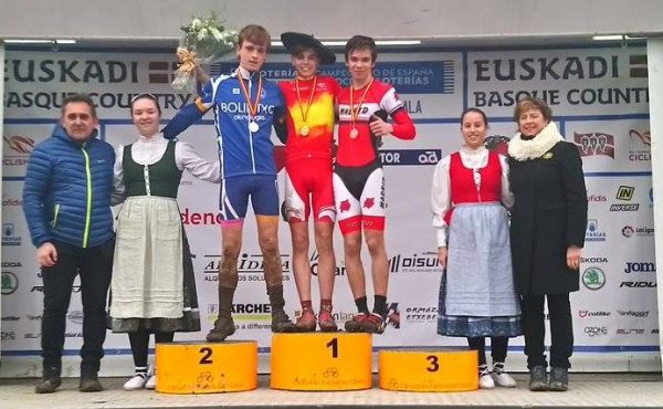  Podium cadete en Legazpi