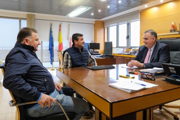 José Luis Vélez, Juan Manuel Cuevas y Roberto Media