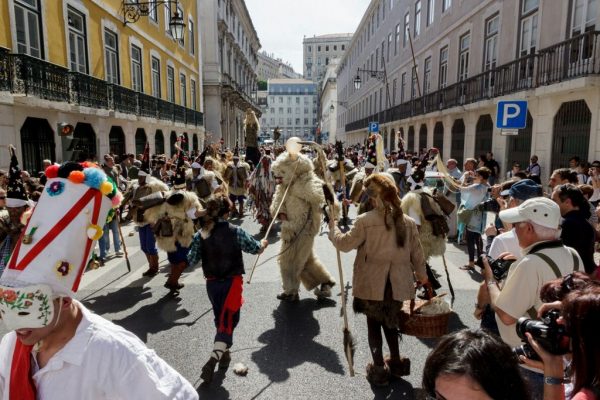 Destacó este fin de semana en el Festival Internacional de la Máscara, abriendo el desfile principal