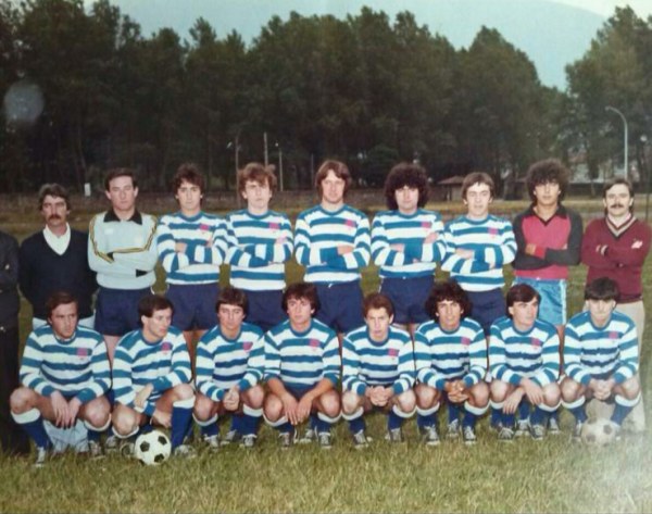  Equipo del Buelna que logró el ascenso en los 80