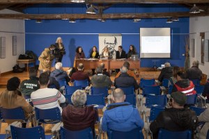 Acto en el centro cultural de Molledo