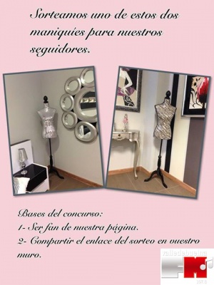 Haremos el sorteo del maniquí de Mueblespaña