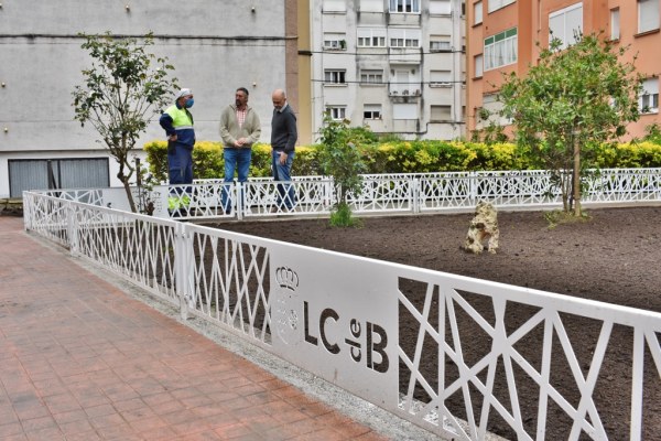 Visita a los nuevos jardines de la colonia Santa Margarita