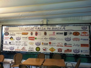 Cuadro de patrocinadores de esta edición