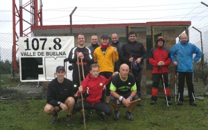 Grupo de 10 montañeros participantes