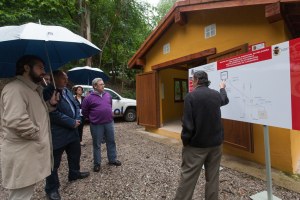 Inauguración de la depuradora de Helguera