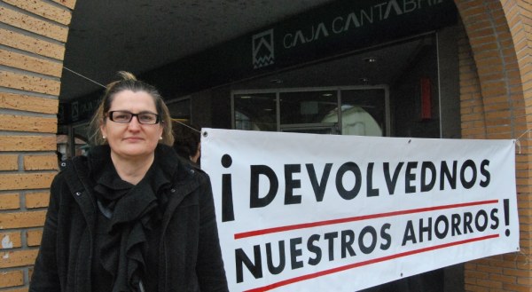 Paz Quintana Solar, portavoz de los preferentistas