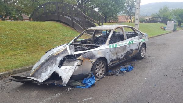 Nuevo vehículo incendiado esta vez en Juan XXIII