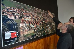 Visita a la radio de Lledías y Arribas