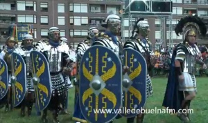 Guerras Cántabras 2011 Llegada de las Legiones Romanas al Circo Máximo
