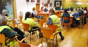 Sesión plenaria con los afectados por la Ley de Montes