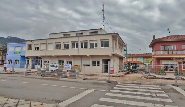 Obras en torno a la futura Jefatura