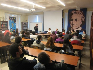 Un ciclo de conferencias cerró la semana solidaria de La Salle