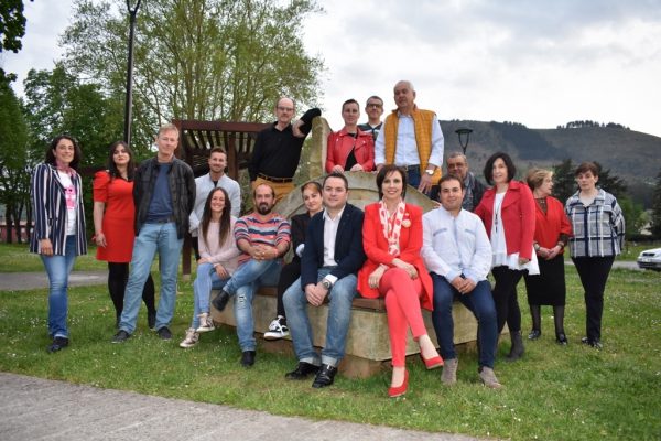 Candidatura del PSOE en Los Corrales