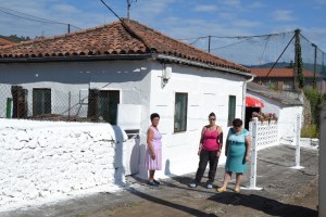 Elisa con María y Adriana