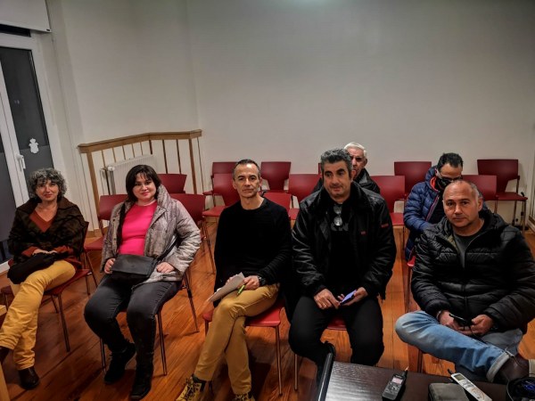 Agar Castillo, Ana Iglesias, Salvador Fernández, Carlos Lavín y Nacho Cavia.