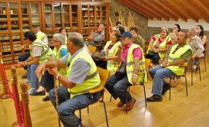 Afectados por la Ley de Montes en un encuentro en el Ayuntamiento de Cartes
