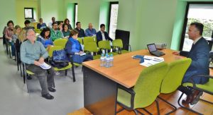 Jefe de Gabinete de la Consejería de Medio Rural, Pesca y Alimentación, Esteban Ruíz García, en su intervención