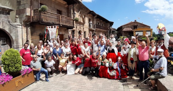 Al final los vecinos pudieron celebar el galardón