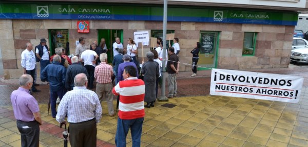Protesta en San Felices