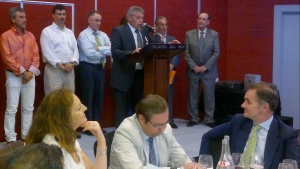 Galardonados y autoridades