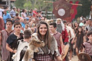 Guerras Cántabras 2015. Desfile Infantil